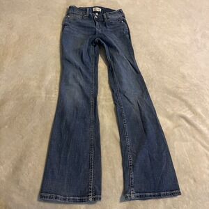 SHYANNE Womens Flare Jeans Size 25 Short Blue Denim Country Wear It Mean It